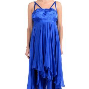 Versace Collection 100% Silk Long Evening Dress